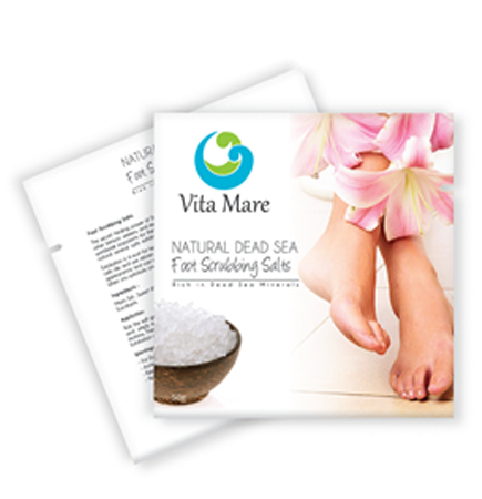VITA MARE Foot scrubbing salts