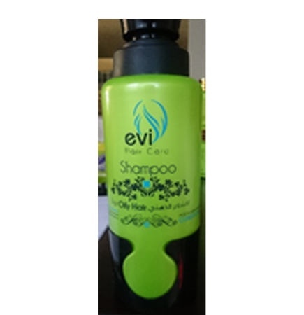 EVI shampoo for oily hair