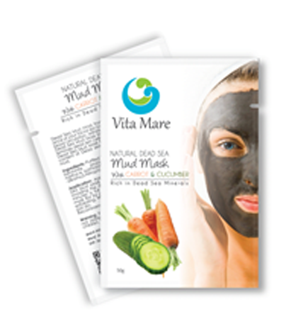 VITA MARE  Mud mask with CARROT & CUCMBER