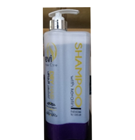 EVI shampoo with keratin for dry hair