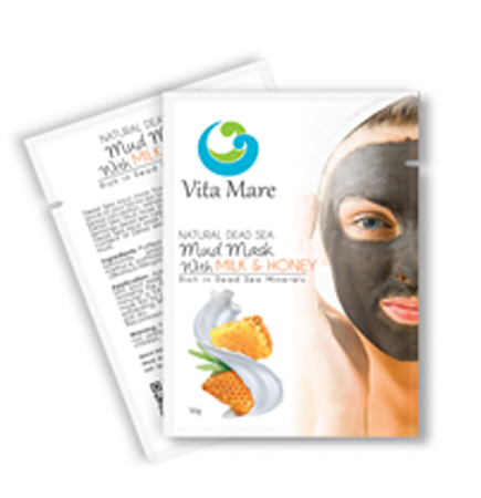 VITA MARE Mud mask with MILK & HONEY